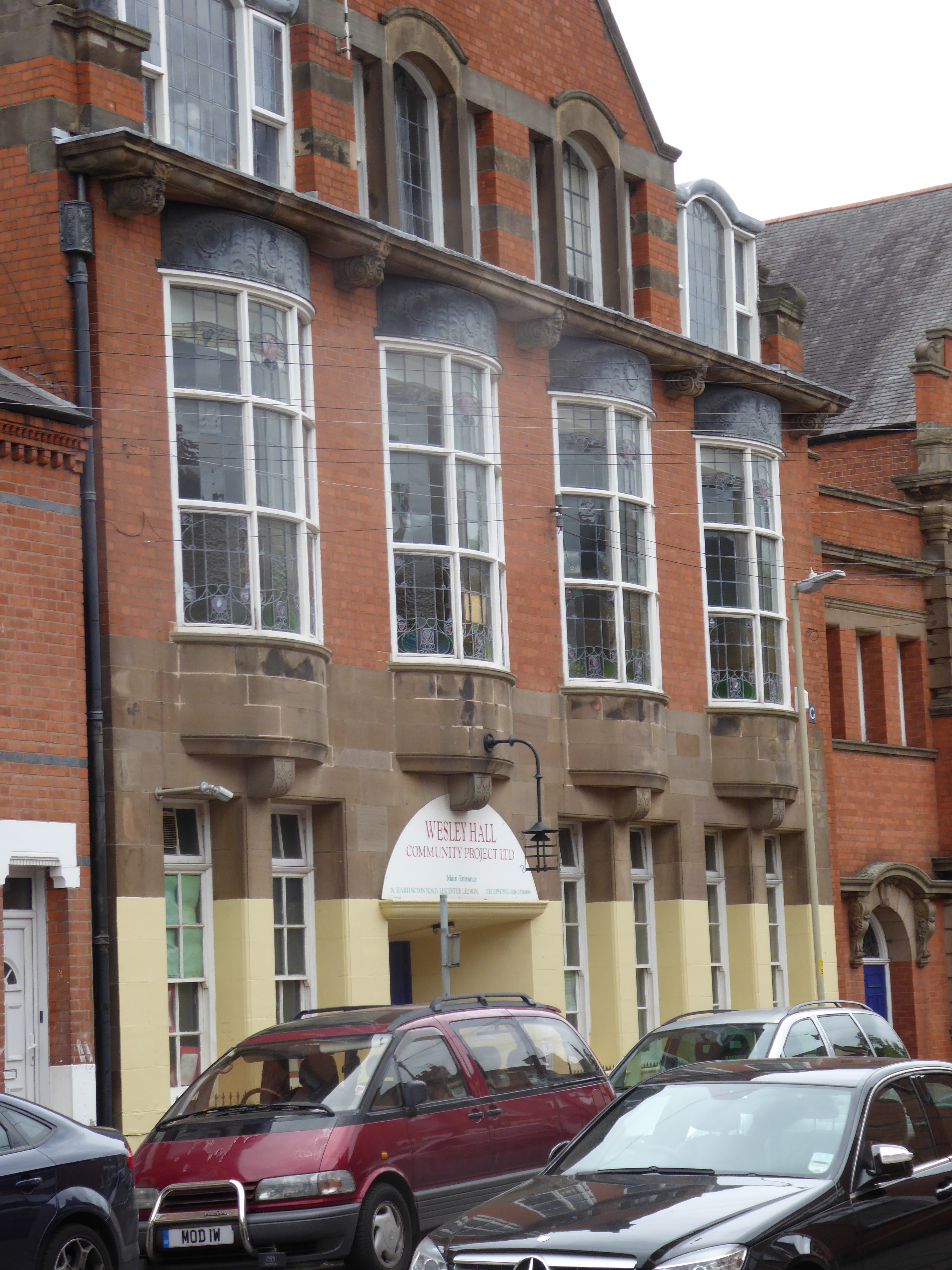 Leicester, Mere Road, Wesley Hall Wesleyan Methodist ...