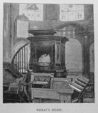 Wesley Chapel Pulpit Rev. Dinsdale T. Young