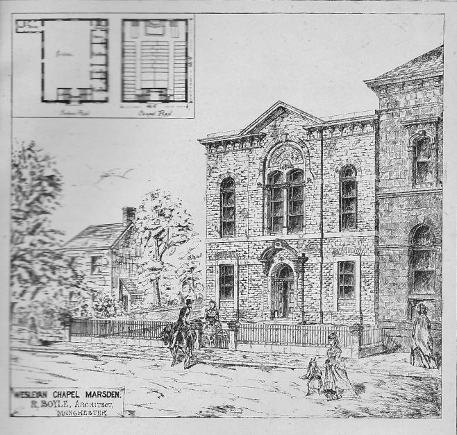 Marsden, Brougham Road Wesleyan Chapel Yorkshire My Wesleyan Methodists