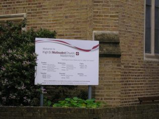 Maidenhead Methodist Chapel, notice board, 7.10.2015 Maidenhead Methodist Chapel, notice board, 7.10.2015