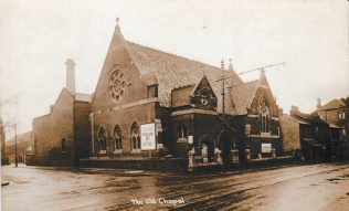 Barking Wesleyan Chapel Exterior 1928 just before demolition Barking Wesleyan Chapel Exterior 1928 just before demolition