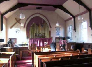 Interior of Bill Quay Station Road prior to alteration by the Heworth Christian Fellowship | Richard Jennings