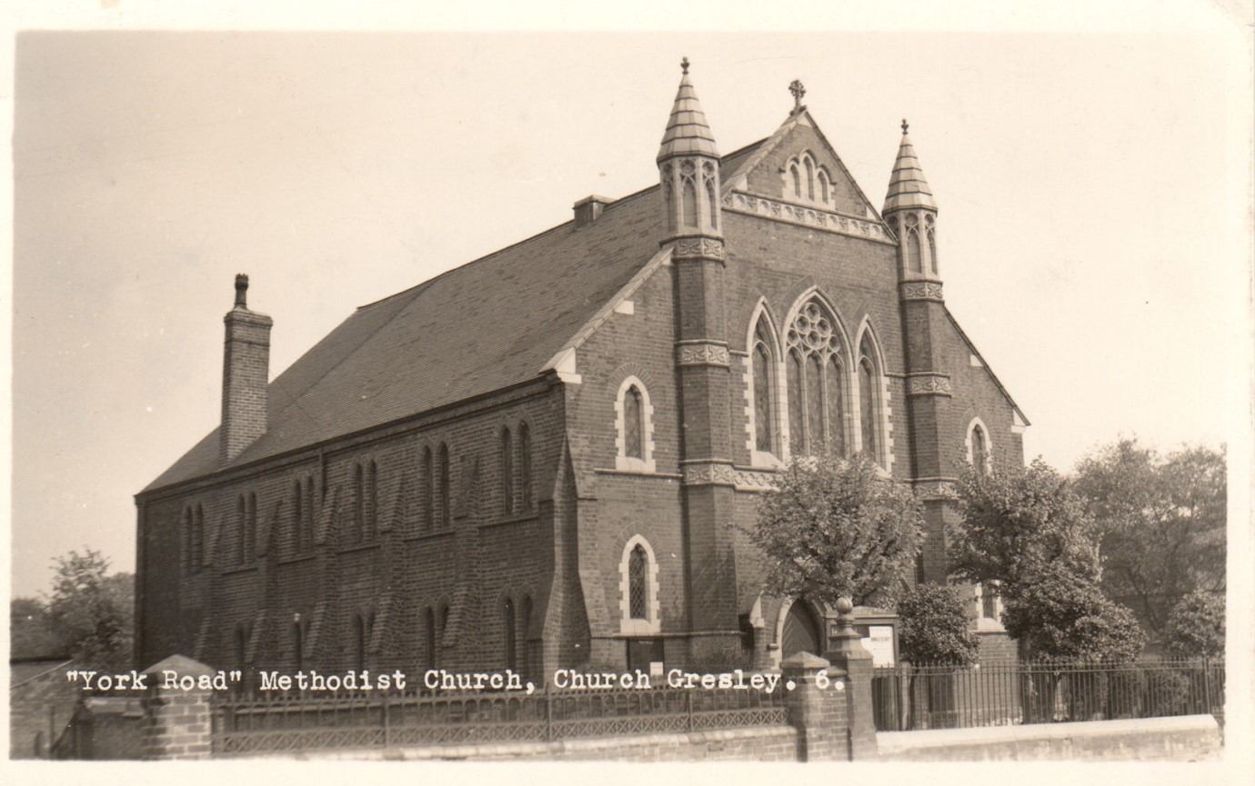 Church Gresley Wesleyan Methodist chapels Derbyshire My Wesleyan
