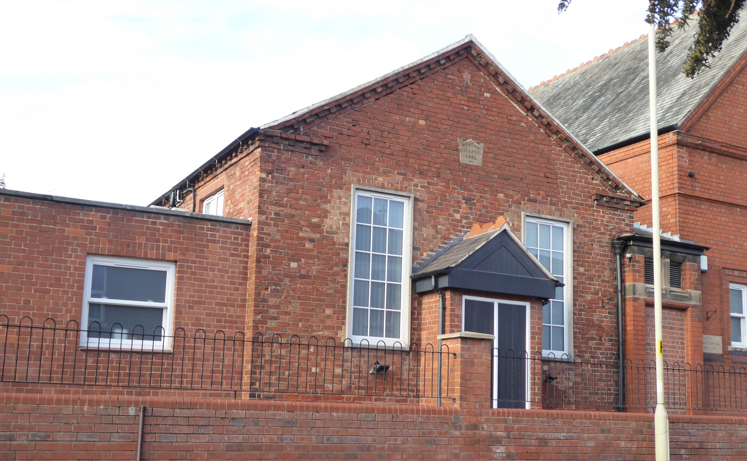 Hugglescote Station Road Wesleyan chapel (i), Leicestershire