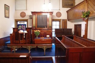 The church interior