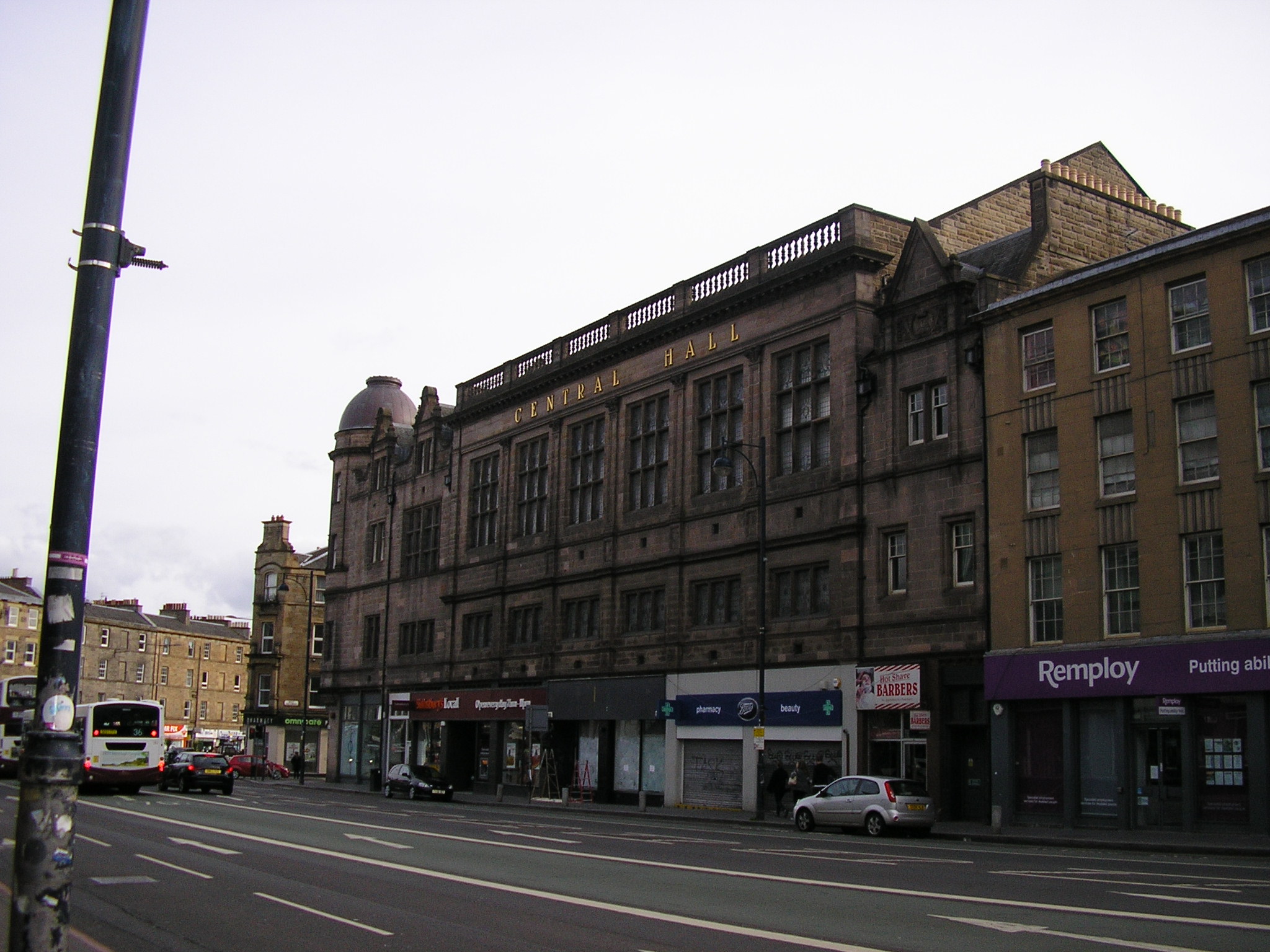 Edinburgh, Wesleyan Central Hall, Earl Grey Street Scotland My