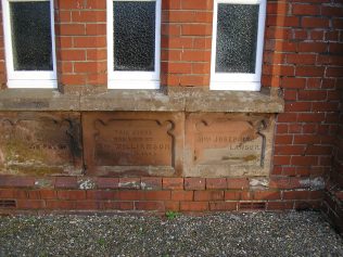 Monkhill WM Chapel foundation stones (ii) 23.1.2016 | G W Oxley