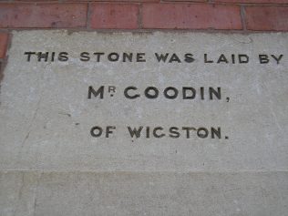 Wigston Mana WM Chapel, chapel foundation stones (vii), 18.12.2017 Wigston Mana WM Chapel, chapel foundation stones (vii), 18.12.2017 | G W Oxley